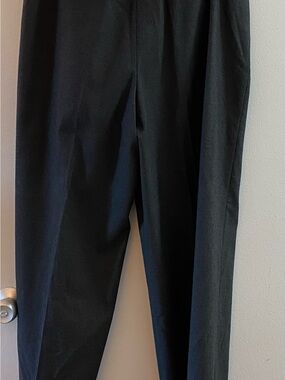 Kenneth Cole Flannel Wide-leg Pant
